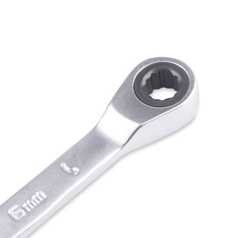 Ключ гаечный комбинированный трещоточный (06 мм) AVS K60006 фото 4