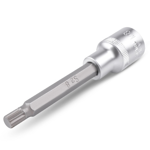 Головка со вставкой 1/2" SPLINE (M8, L=100 мм) AVS BS12M8L фото 1