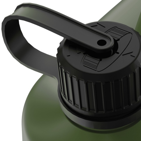 Канистра топливная пластик.20л. (тёмн.зелён.) AVS TPK-Z 20 фото 2