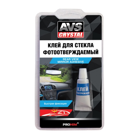 Клей для зеркал заднего вида 2мл. AVS AVK-135 фото 1