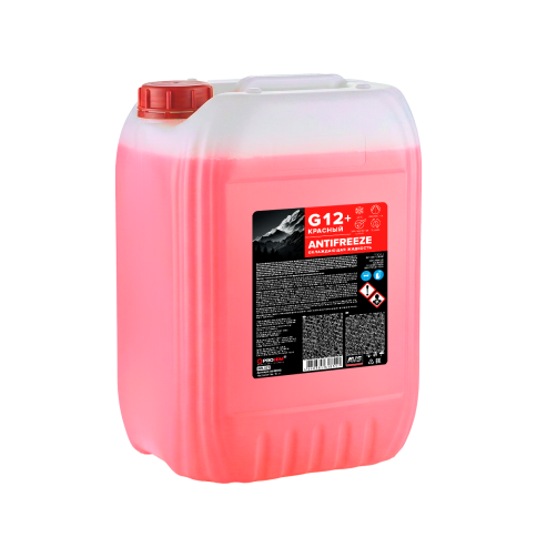 Охлаждающая жидкость Antifreeze G12+ OAT -40С, красный, 10 кг AVS AVK-523 фото 1