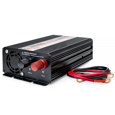 Автомобильный инвертор 12/220V AVS IN-PS600W Чистая синусоида фото 4