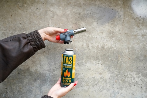 Газовая горелка AVS TG-06 с пьезоподжигом фото 6