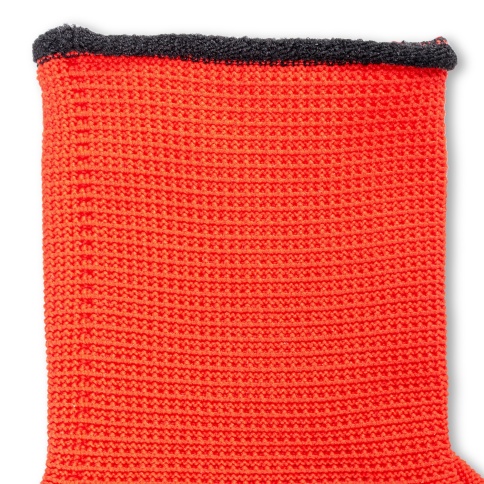 Перчатки нейлоновые с нитриловым покрытием МБС для точных работ (красно-черные) 1 пара AVS RP-06 фото 4