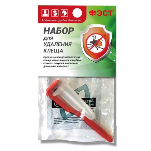 Набор для удаления клеща фото 2