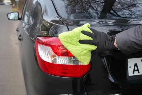 Микрофибровое полотенце для располировки составов "Fluffy Cloth " DM-0602 (40*40) фото 6