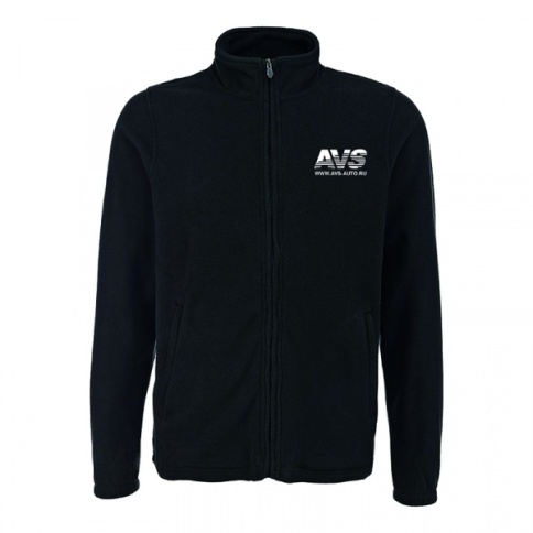 Толстовка флисовая черная (размер M 44-46) AVS фото 1