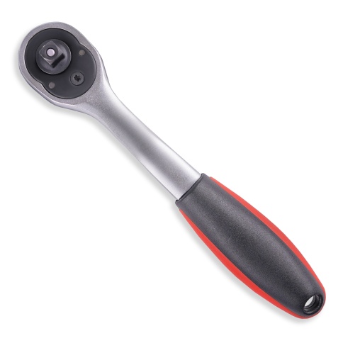 Рукоятка трещоточная 1/4"DR 72 зубца (пластиковая ручка) AVS RH11472 фото 2