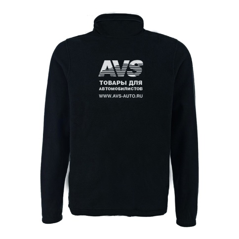 Толстовка флисовая черная (размер L 48-50) AVS фото 2