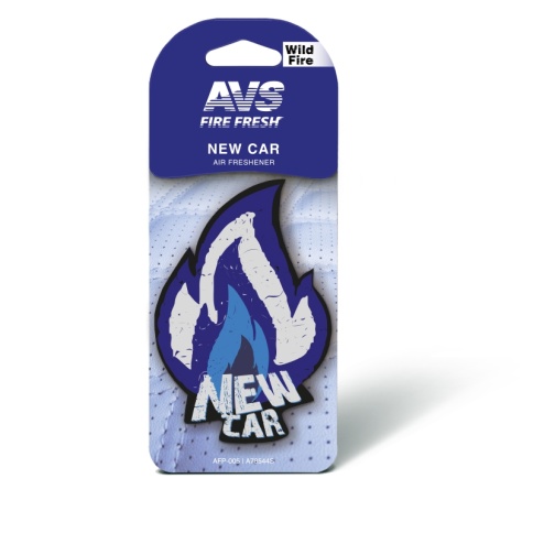Ароматизатор AVS AFP-005 Fire Fresh (аром. New car/Новая машина) (бумажные) фото 2