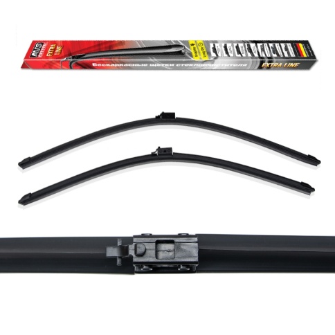 Щетки стеклоочистителя AVS EXTRA LINE (к-т) MBL-6048 (MERCEDES-BENZ A-Class, CLA-Class) фото 2