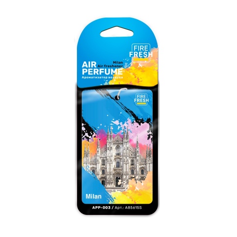 Ароматизатор AVS APP-003 AIR PERFUME (аром. Pour homme/Для мужчин) Italy/Milan (бумажные) фото 1