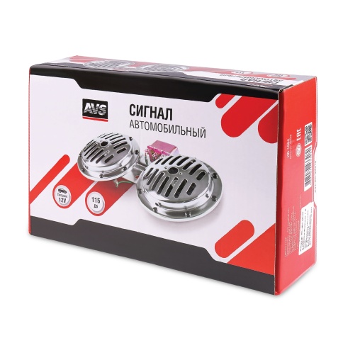 Сигнал автомобильный AVS HR 1052 (2 шт. комплект) фото 4