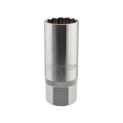 Головка свечная 12-гранная 3/8"DR (14 мм) магнитная AVS HS3814M фото 1