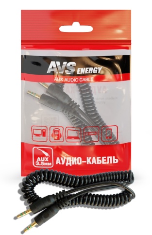 Кабель AVS AU-611 3.5 Jack/3.5 Jack TRS витой, 2 м (A78399S) фото 1