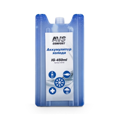 Аккумулятор холода AVS IG-450ml (пластик) фото 1