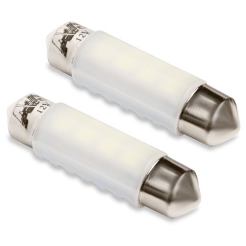 SV037 T11/белый/ (SV8,5) 6SMD 2835, 36 мм, блистер 2 шт. фото 3