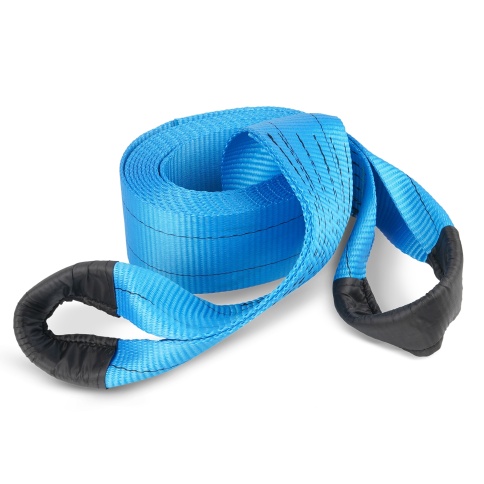 Трос буксировочный (усиленный,цвет-синий) AVS EXPERT ST-205S 20т 5м.петли фото 1