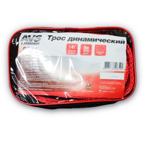 Трос (стропа) динамический AVS DT-14 14т 9м, в сумке фото 2