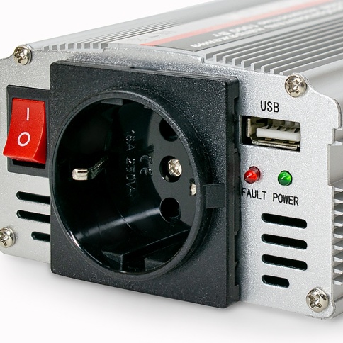 Автомобильный инвертор 12/220V AVS IN-1000W фото 5