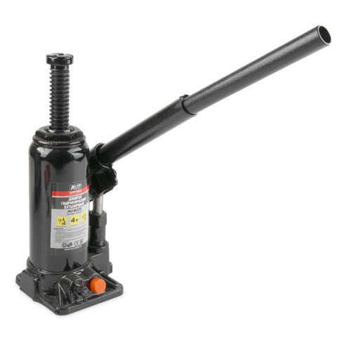 Домкрат гидравлический AVS HJ-B4TC, 4т, 180-350мм. с клапаном, в кейсе (ремкомплект) фото 6