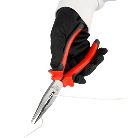 Длинногубцы прямые 180 мм AVS DLG0180-S фото 5