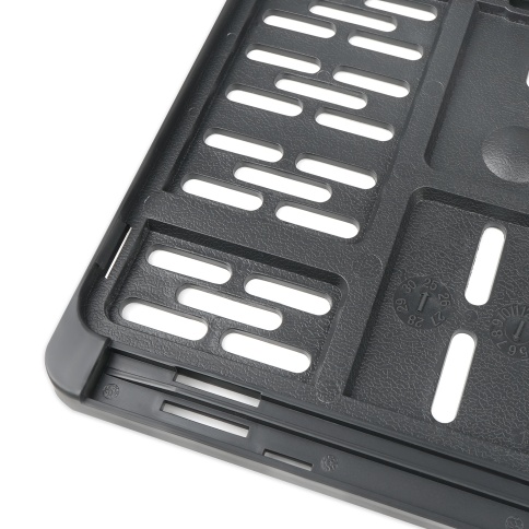 Рамка под номерной знак мотоцикла (чёрная) ТИП4 190х145 мм AVS RN-21 фото 3