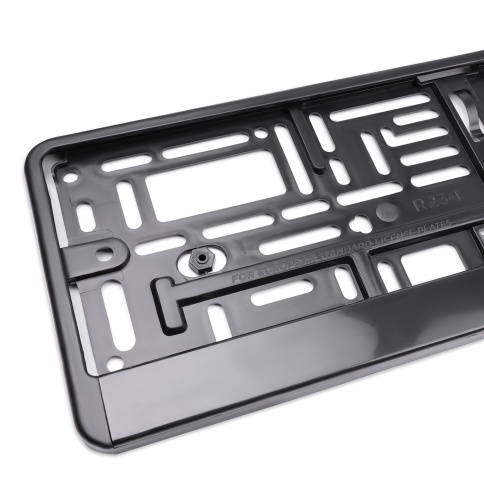 Рамка под номерной знак (чёрная) AVS RN-15 фото 2