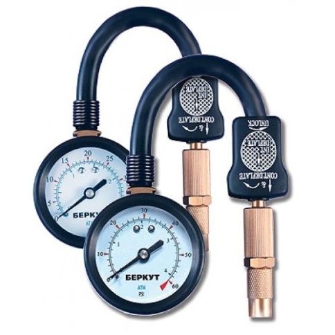 Манометр BERKUT ADG-031 с дефлятором фото 1
