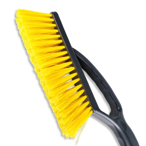 Щётка-скребок AVS WB-6325 (66 cм), мягкая ручка, распушенная щетина. фото 3
