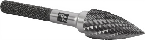 Борфреза твердосплавная гиперболическая с заостренным концом, тип G, 8 мм, дв. насеч, Thorvik, 57026 фото 1