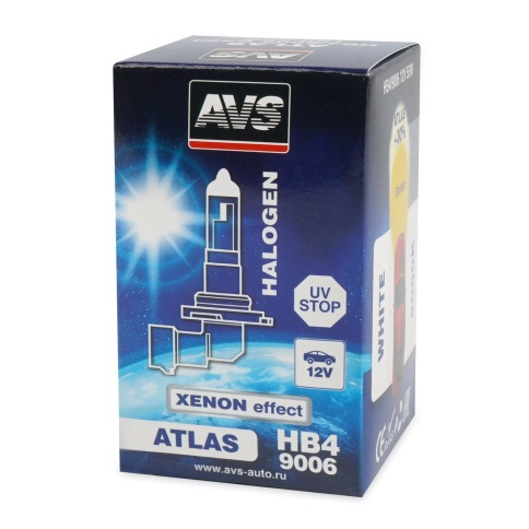 Галогенная лампа AVS ATLAS BOX/5000К/ HB4/9006.12V.51W.коробка 1шт. фото 3