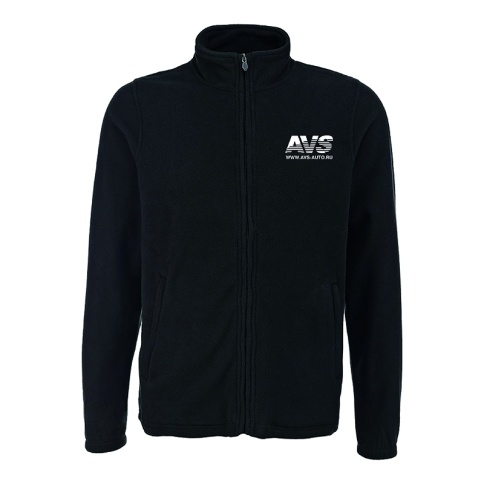 Толстовка флисовая черная (размер XL 52-54) AVS фото 1