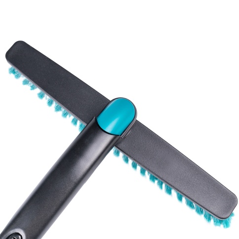 Щётка-скребок с мягкой ручкой и распушенной щетиной, поворотная, телескопич. (90-130 см) AVS SB-6330 фото 7