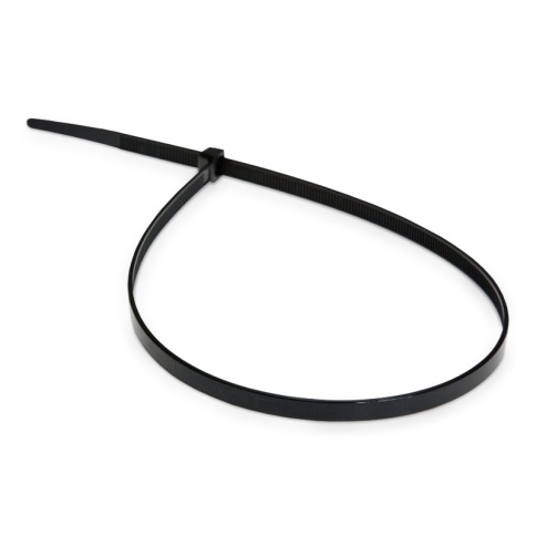 Хомут-стяжка нейлоновая 4,8х400мм, черный (100шт.) AVS NT4840-100B фото 1
