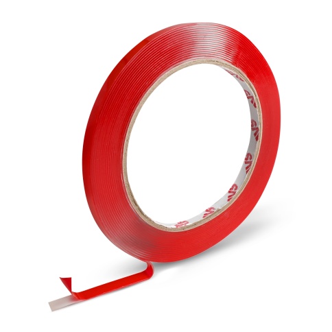 Лента клейкая двусторонняя AVS SCH-026 6 mm x 5 m акриловая основа (прозрачная) фото 1