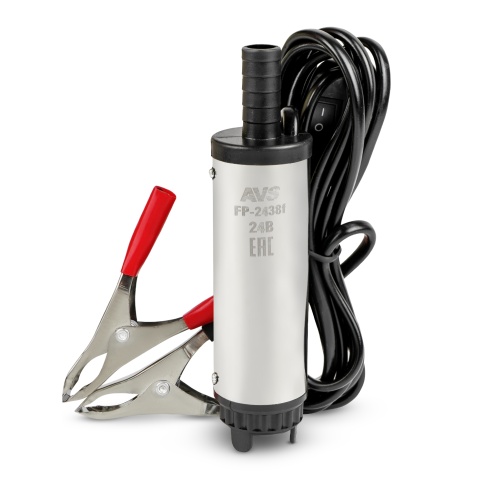 Насос для перекачки тех. жидкостей погружной AVS FP-2438f (24V/2А/20 л/м/d=38 мм/съемный фильтр) фото 3