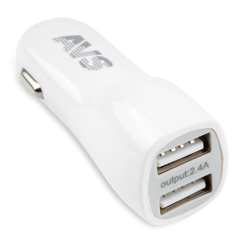 USB автомобильное зарядное устройство AVS 2 порта UC-433 (2,4А) фото 4