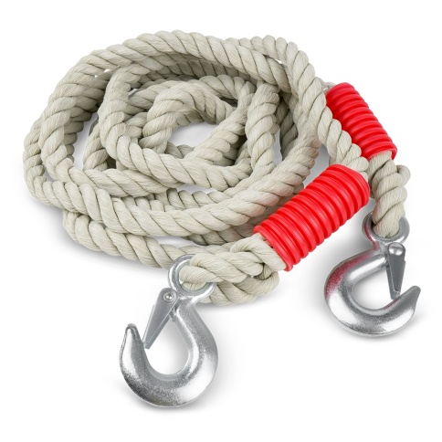 Трос-канат буксировочный с крюками AVS KT-5000 5т 4,5м, в пакете фото 1