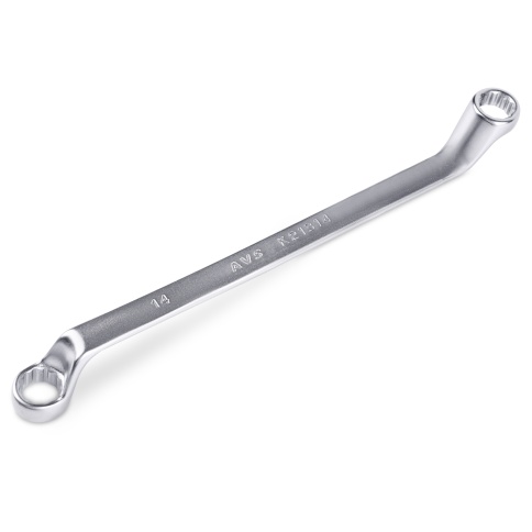Ключ гаечный накидной изогнутый (13х14 мм) AVS K21314 фото 4