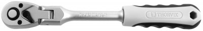Трещоточная рукоятка с шарниром 1/4"DR, 72 зубца, Thorvik S1R472 (54088) фото 5