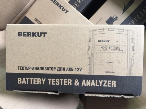 Тестер-анализатор для аккумуляторов (12V) BERKUT TEST-01 фото 8