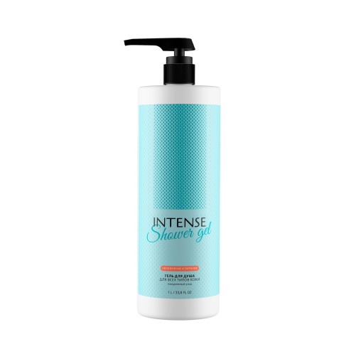 Гель для душа INTENSE увлажняющий (для всех типов кожи) 1000 мл. с дозатором Clean&Green CG8335 фото 2
