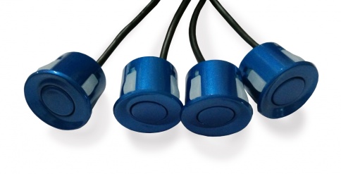 Датчик парктроника 22 мм (темно-синий) с проводом 2,5м AVS PS-22 (1 шт.) фото 1