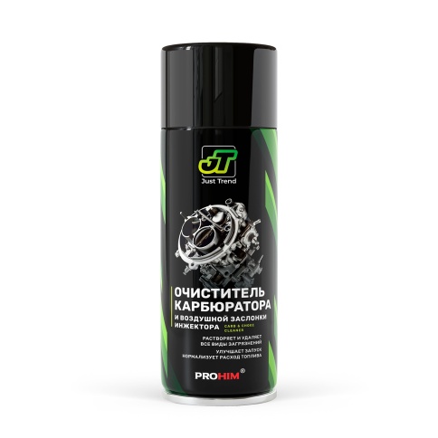 Очиститель карбюратора и воздушной заслонки инжектора (аэрозоль) 520 мл JT-09 фото 1