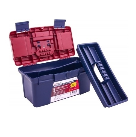 Ящик для инструмента 12, пластиковый, 320х175х160 мм, Thorvik TB12 (53804) фото 2