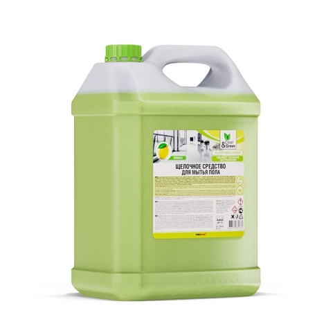 Щелочное средство для мытья пола (концентрат) 5 кг. Clean&Green CG8033 фото 2