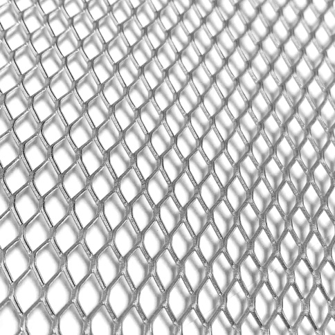 Сетка для защиты радиатора AVS PN-05 (ячейка ромб 9x6мм ) 30х100см серебро фото 2