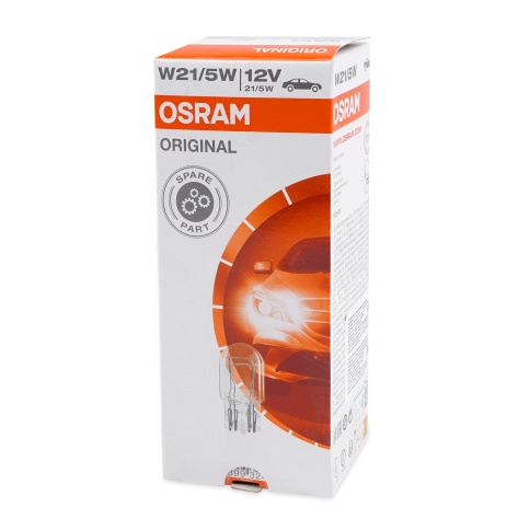 Лампа автомобильная W21/5W (21/5W W3X16Q) ORIGINAL LINE 12V OSRAM фото 1
