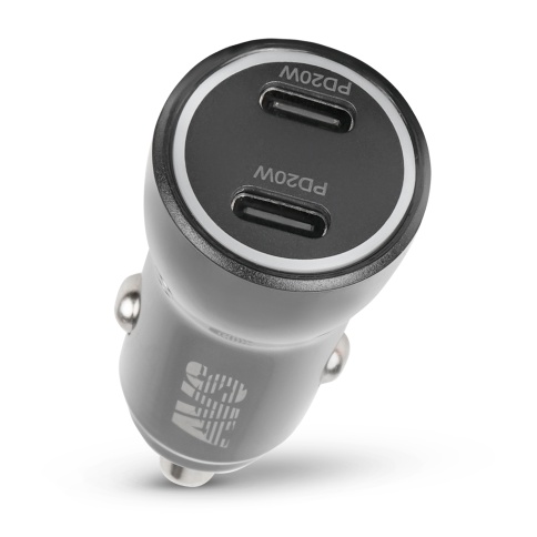 Автомобильное ЗУ AVS UC-740, 2 PD Type-C, 6.0 А, 40 Вт (A07318S) фото 1